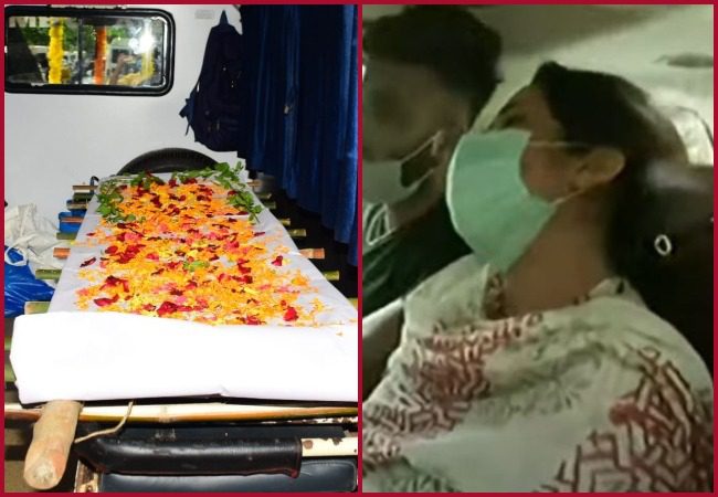 Shehnaaz Gill breaks down into tears as Ambulance reaches Oshiwara crematorium for Sidharth Shukla’s funeral
