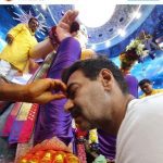 Ajay Devgn shares throwback pic from time when he visited Lalbaugcha Raja's idol