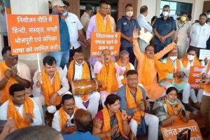 Row over separate ‘Namaz room’ peaks, BJP members chant ‘Jai Shri Ram’ in Jharkhand assembly