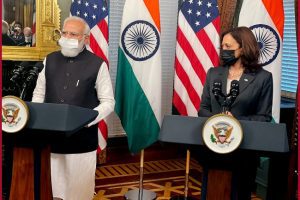Imperative for India, US to defend democratic principles, institutions: Kamala Harris