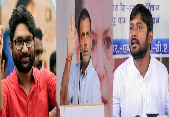 IN PICS: Kanhaiya & Jignesh Mevani turn Congressmen