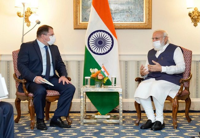 PM Modi holds meeting with Qualcomm CEO in Washington DC