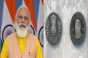 PM Modi releases commemorative coin on 125th birth anniversary of Srila Bhaktivedanta Swami Prabhupada