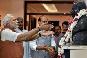 PM Modi pays tribute to Deendayal Upadhyaya on 105th birth anniversary