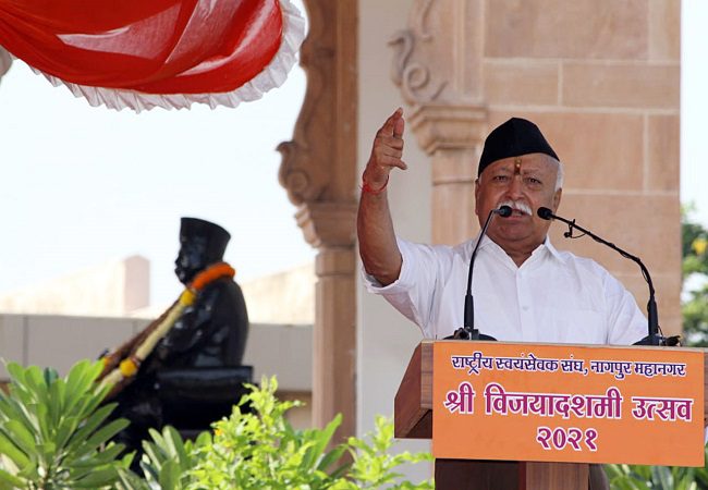 RSS chief calls for handing over Hindu temples to Hindus