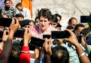IN PICS: Priyanka Gandhi Vadra met kin of farmers who died waiting for fertilisers in Bundelkhand