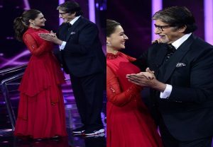 Amitabh Bachchan relives college days while ‘ballroom dancing’ with Kriti Sanon