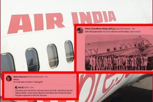 #GharWapsi trends on Twitter as Tata Sons acquires Air India after 68 years again