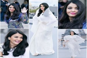 Aishwarya Rai Bachchan turns heads in an all-white outfit at Paris Fashion Week (PICS)