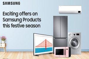 Upgrade your home with your favorite Samsung TVs & digital appliances this festive season