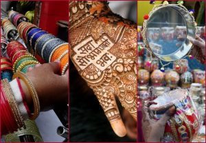 Karwa Chauth Prepration: Glimpse of people celebrating Karwa Chauth; See Pics