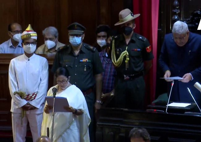 Mamata oath ceremony
