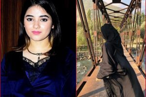 ‘Warm October sun’: 2 years after quitting Bollywood, Zaira Wasim shares first picture in ‘black abaya and hijab’
