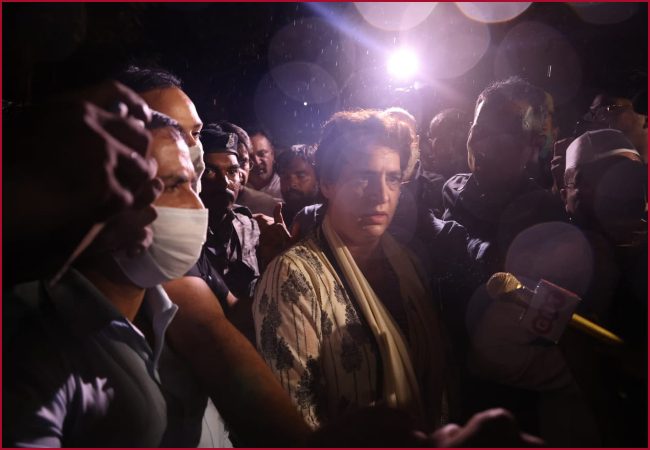 Priyanka Gandhi Vadra arrested from UP’s Hargaon, claims Youth Congress National President Srinivas BV