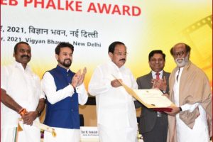 Rajinikanth conferred with prestigious Dadasaheb Phalke Award