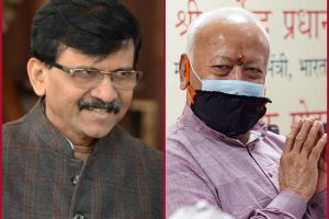 After RSS chief’s remark on use of narcotics business for anti-national activities, Sanjay Raut asks who is heading the govt