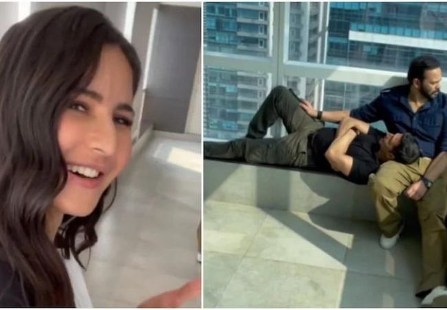 Sooryavanshi: Katrina Kaif films lazy Akshay Kumar during promotion; See what happens next