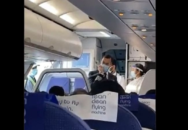Indigo flight’s captain makes an in-flight announcement in Bhojpuri; Video goes viral