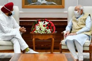 Punjab CM meets PM Modi, asks him to resume dialogue with protesting farmers