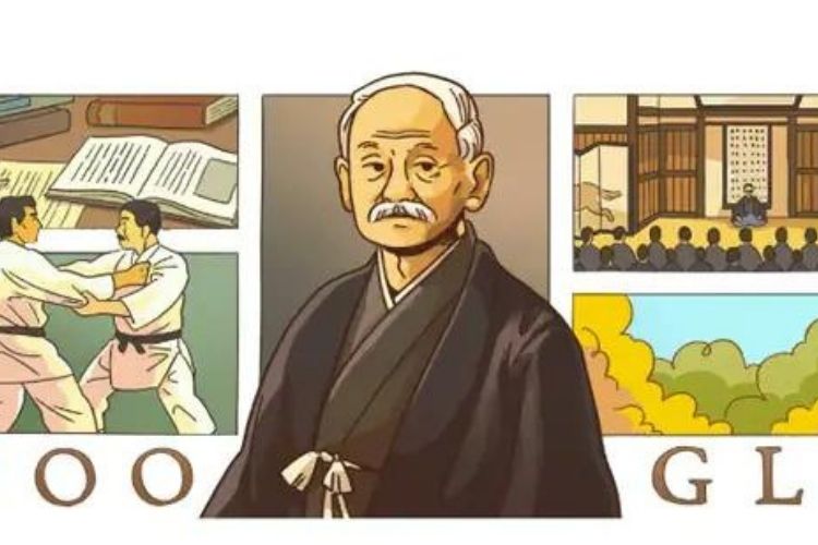 Google Doodle of Kano Jigoro
