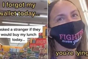 Woman agrees to buy lunch to stranger, see what happens next