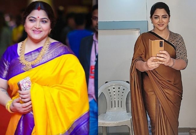 Kushboo Sundar's physical transformation impresses Twitter, sheds 15 kg;  pics go viral