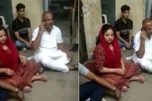 Cong MLA sits on dharna at police station, demands release of nephew caught for drunken driving (VIDEO)