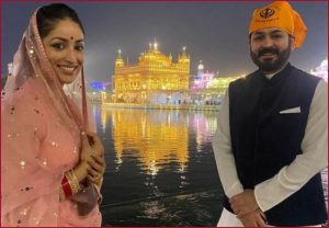 Yami Gautam seeks divine blessings at Golden Temple with husband Aditya Dhar