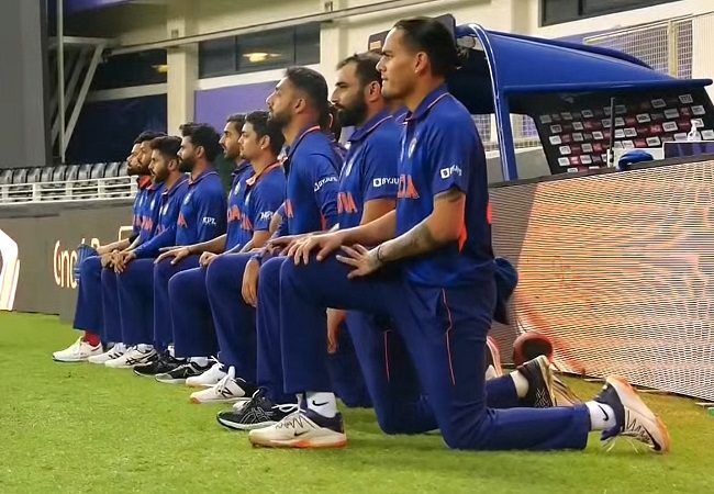 T20 WC: India take the knee to show solidarity with BLM movement