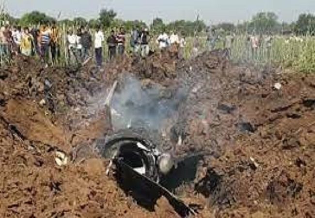 IAF aircraft crashes in MP's Bhind, pilot injured