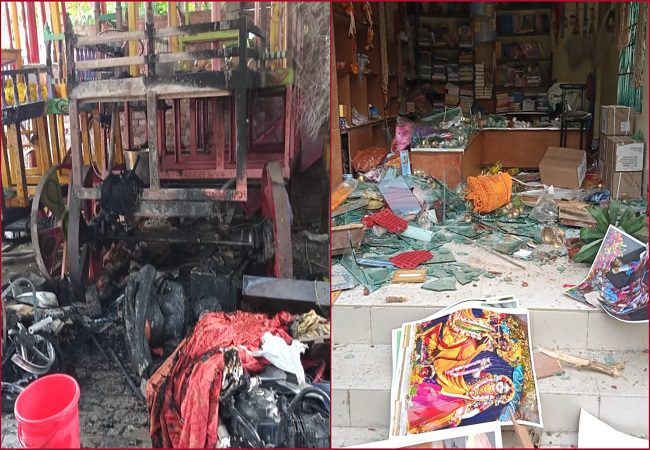 ISKCON temple vandalised, 1 killed in fresh violence in Bangladesh's Noakhali