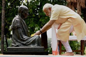 Bapu’s principles give strength to millions, says PM Modi on his birth anniversary
