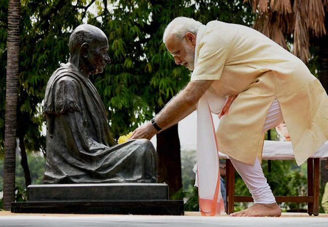 Bapu's principles give strength to millions, says PM Modi on his birth anniversary