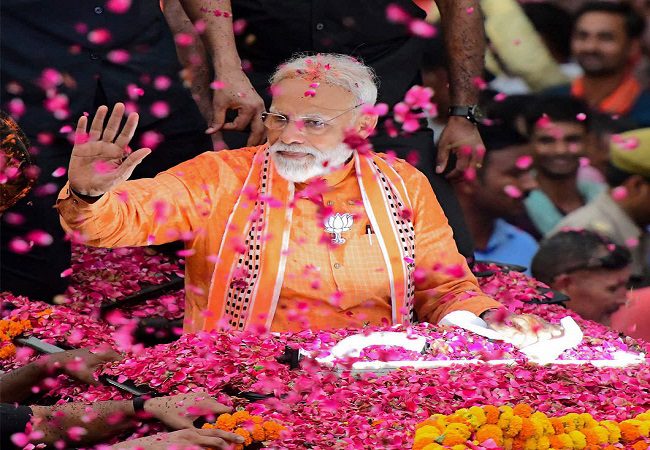 PM Modi completes 20 years as head of government; BJP leaders laud him