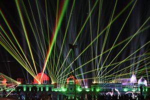 Diwali 221: Light and laser show at ‘Ram Ki Paidi’ in Ayodhya ahead of ‘Deepotsava’ celebrations
