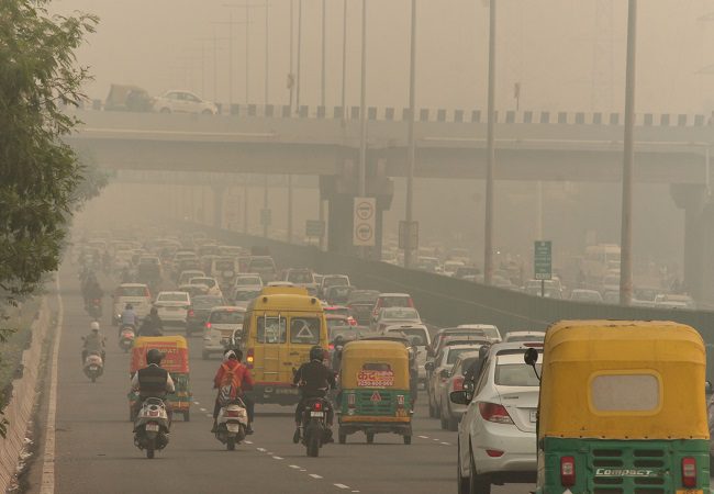 Delhi residents blamed the burning of crackers on Diwali for the persistent pollution in the air and complained about rising health problems.