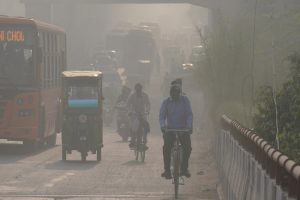 Delhi’s AQI improves marginally but remains in ‘very poor’ category