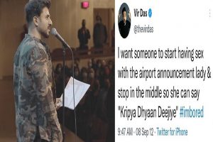 Twitter reacts to Vir Das’ ‘I Come From 2 Indias’ monologue, dig out his old videos