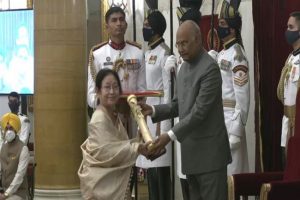 Padma Awards: President Kovind confers awards to Tarun Gogoi, Sudarshan Sahoo and others