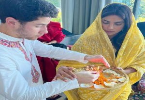 Priyanka Chopra performs Lakshmi Puja at LA home, fans hail her for keeping traditions alive
