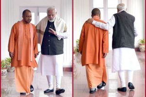 Pic of the Day! UP CM Yogi Adityanath shares picture with PM Modi