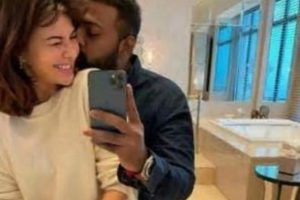 Actress Jacqueline and conman Sukesh’s romantic mirror selfie goes viral; Sparks controversy