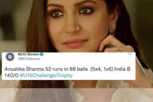 Anushka Sharma playing cricket? Fans left wondering after BBCI’s tweet