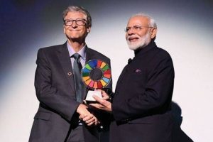 PM Modi discusses sustainable development with Microsoft co-founder Bill Gates in Glasgow