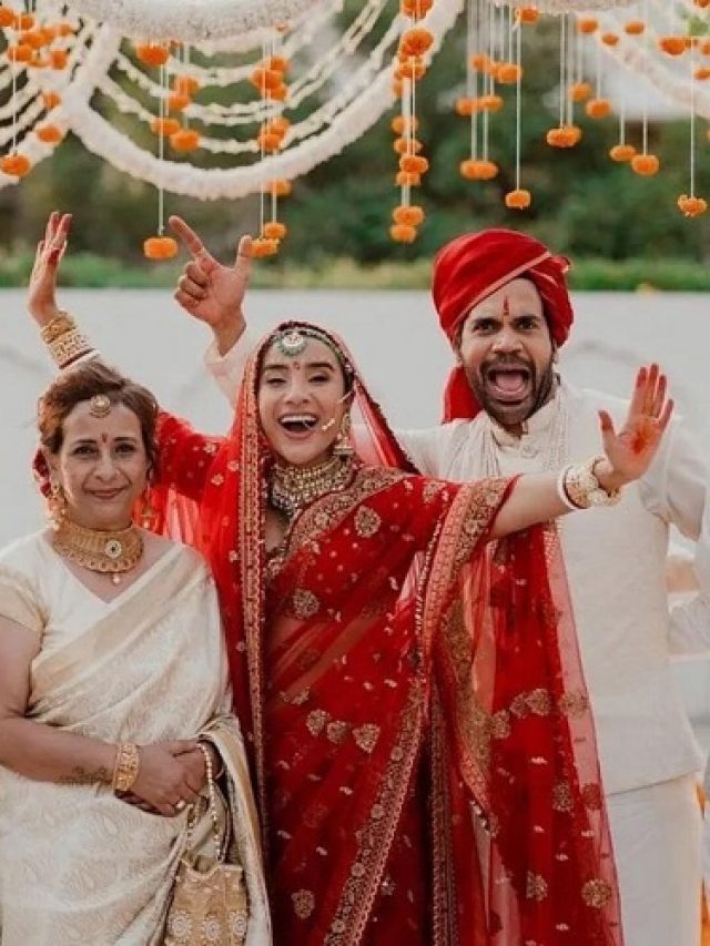 Actor Rajkummar Rao, Patralekhaa Paul’s unseen post-wedding pics