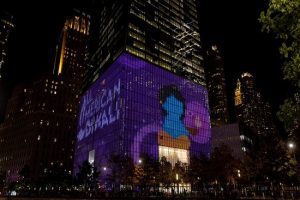 In a first, New York’s World Trade Center lit up for Diwali