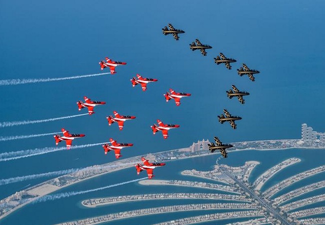 Indian Suryakirans, Tejas main attractions at Dubai's Air Show 2021