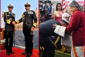 Vice-Admiral R Hari Kumar takes over as Chief of Naval Staff; See Pics