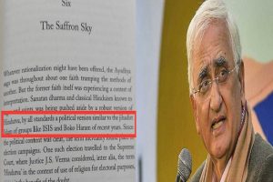 Complaint lodged against Salman Khurshid over comparing Hindutva to ISIS in his new book