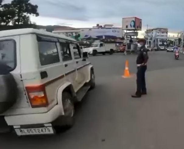 Shillong Traffic Police personal